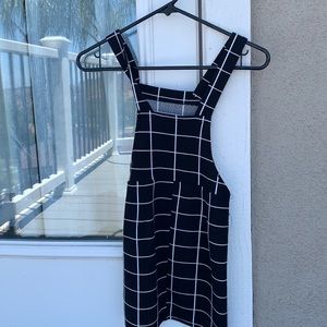Checkered romper